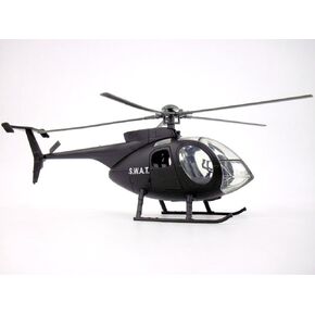 نموذج طائرة هليكوبتر معدنية مصبوبة بمقياس 1/32 من اوغستا ويستلاند NH-500 (SWAT) / هيوز 500 in Saudi Arabia