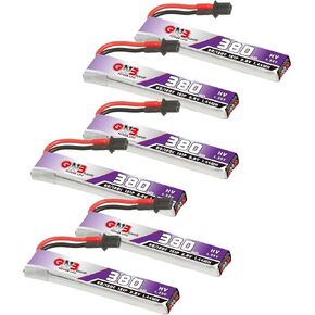 GAONENG 6 قطعة GNB يبو البطارية 1S 380mAh 3.8V 60C 120C A30 موصل ل E-flite بليد BNF إندوتريكس صغيرة نعيق نحى سباق طائرة بدون طيار FPV Quadcoper in Kuwait