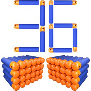 سهام إسفنجية EKIND مقاس 9.5 سم متوافقة مع حزمة إعادة التعبئة من سلسلة Nerf Elite Mega