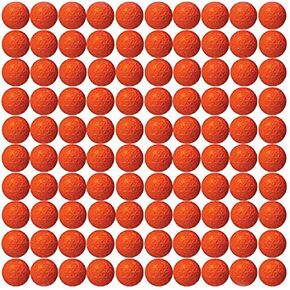 حزمة إعادة تعبئة Dart Zone BallistixOps 100 جولة لـ NERF Rival، برتقالية in Kuwait