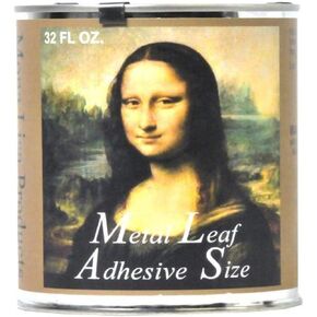 Speedball Mona Lisa Metal Leaf Adhesive For Gold, Silver Leafing – Water-Based, Made in USA – 32 Ounces (10217) in Saudi Arabia