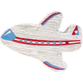 Airplane Pinata 17.75 x 13 x 5 inches For Kids Birthday Party Decoration, Centerpiece, Airplane Theme Party Celebrations, Airplane Theme Party supplies in Saudi Arabia
