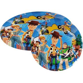 مجموعة مستلزمات الحفلات من توي ستوري - طبق حفلات توي ستوري 7 انش 30 قطعة in Kuwait