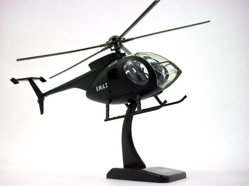 AugustaWestland NH-500 (SWAT) / Hughes 500 1/32 Scale Diecast Metal Helicopter Model in Saudi Arabia