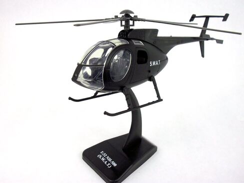 AugustaWestland NH-500 (SWAT) / Hughes 500 1/32 Scale Diecast Metal Helicopter Model in Saudi Arabia