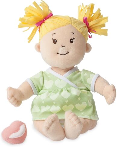 Manhattan Toy Baby Stella Blonde Soft First Baby Doll for Ages 1 Year and Up, 15" in Saudi Arabia