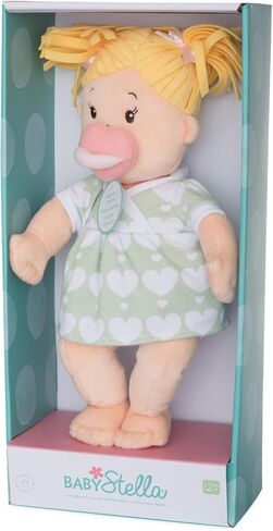 Manhattan Toy Baby Stella Blonde Soft First Baby Doll for Ages 1 Year and Up, 15" in Saudi Arabia