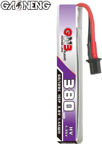 GAONENG 6 قطعة GNB يبو البطارية 1S 380mAh 3.8V 60C 120C A30 موصل ل E-flite بليد BNF إندوتريكس صغيرة نعيق نحى سباق طائرة بدون طيار FPV Quadcoper in Kuwait