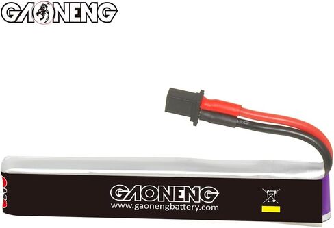 GAONENG 6 قطعة GNB يبو البطارية 1S 380mAh 3.8V 60C 120C A30 موصل ل E-flite بليد BNF إندوتريكس صغيرة نعيق نحى سباق طائرة بدون طيار FPV Quadcoper in Kuwait