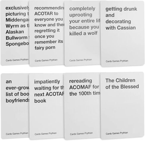 FMJ لعبة بطاقات بريثيان بارتي فور ايه كورت اوف ثورنز اند روزيز in Kuwait