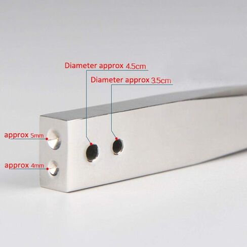 Copper Rivets Burrs Setter Stainless Steel 2 In 1 Copper Rivet Fastener Setting Tool For Leather Rivet Installing in Saudi Arabia