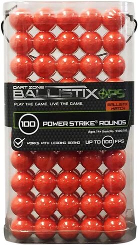 حزمة إعادة تعبئة Dart Zone BallistixOps 100 جولة لـ NERF Rival، برتقالية in Kuwait