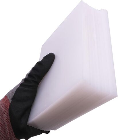 JWMWGZ 120 حزمة من أوراق الأكريليك علامة أكريليك شفافة مقاس 5 × 7 بوصات 0.04 بوصة علامات أكريليك سميكة للمشروعات اليدوية، إطار صورة بديل، حفلة مهرجان الزفاف in Kuwait