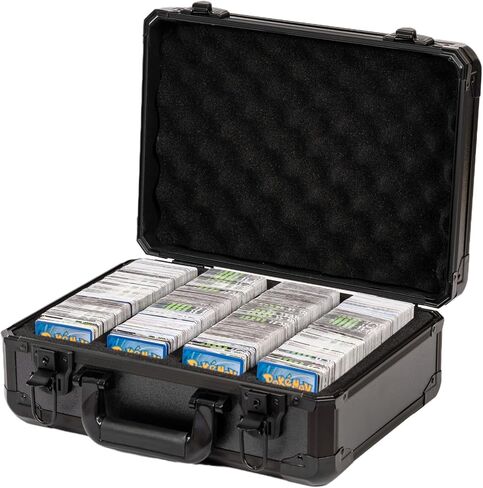 Graded Card Case Holder Deck Box Organizer Trading Card Storage Box Comlatible with Deck boxes,card sleeved,Graded Cards, Toploaders, PSA, Becketts, BGS, SGC, CGC Boulder Boxes, One-touch in Kuwait