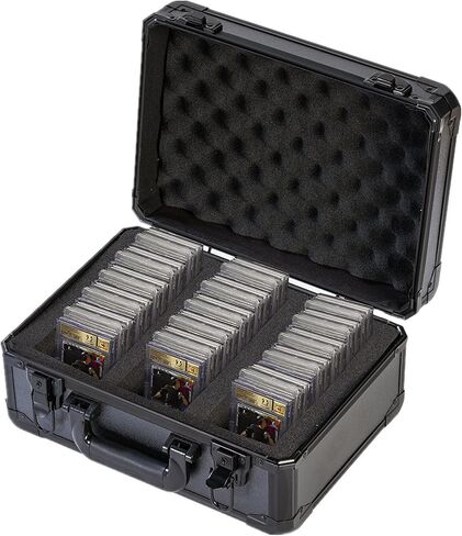 Graded Card Case Holder Deck Box Organizer Trading Card Storage Box Comlatible with Deck boxes,card sleeved,Graded Cards, Toploaders, PSA, Becketts, BGS, SGC, CGC Boulder Boxes, One-touch in Kuwait
