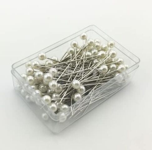 Push Pins, Map pins 100 PCS 36mm Pearlized Ball Head Pins Straight Pins Sewing Pins for DIY Sewing Crafts (Colors) in Kuwait