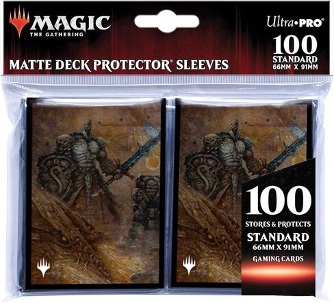 Magic: The Gathering - (Modern Horizons 2) 100 Count Sleeves V3 Featuring Geyadrone Dihada - Protect Your Cards with Ultra Pro ChromaFusion™ Technology in Kuwait