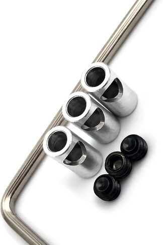 FainWan 3Pack Metal 3.17mm to 5mm Shaft Adapter Change-Over Motor Axle Sleeve Compatible with Hobby-Wing H-S-P 540 550 EZRUN-3656 Motor RC Car Boat Plane in Saudi Arabia