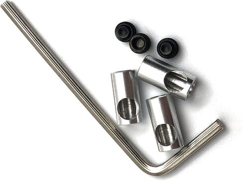 FainWan 3Pack Metal 3.17mm to 5mm Shaft Adapter Change-Over Motor Axle Sleeve Compatible with Hobby-Wing H-S-P 540 550 EZRUN-3656 Motor RC Car Boat Plane in Saudi Arabia