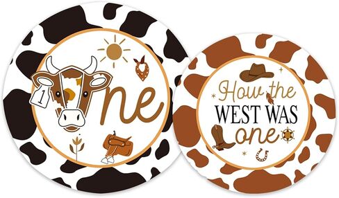 hanviync First Rodeo Birthday Party Decorations Boy, How The West Was One Birthday Decorations, Cowboy Theme Party Decorations 1st Birthday. in Kuwait