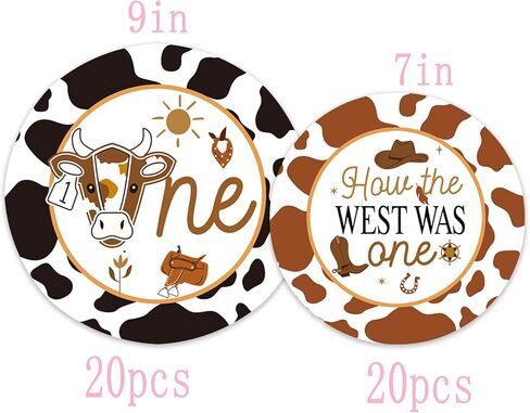 hanviync First Rodeo Birthday Party Decorations Boy, How The West Was One Birthday Decorations, Cowboy Theme Party Decorations 1st Birthday. in Kuwait