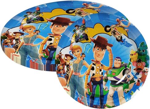 مجموعة مستلزمات الحفلات من توي ستوري - طبق حفلات توي ستوري 7 انش 30 قطعة in Kuwait