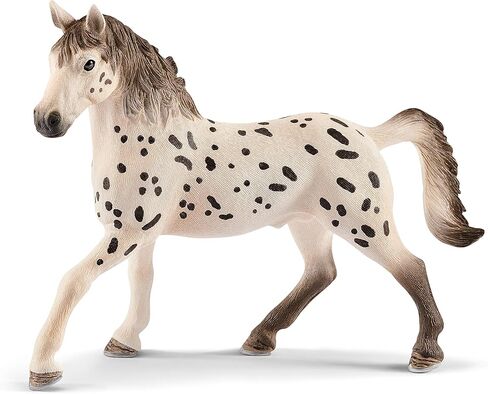 Schleich Horse Club Arabian Stallion Figurine - Detailed Horse Toy with Distinctive High Tail Carriage, Durable for Education and Imaginative Play for Boys and Girls, Gift for Kids Ages 5+ in Saudi Arabia
