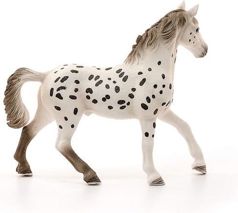 Schleich Horse Club Arabian Stallion Figurine - Detailed Horse Toy with Distinctive High Tail Carriage, Durable for Education and Imaginative Play for Boys and Girls, Gift for Kids Ages 5+ in Saudi Arabia