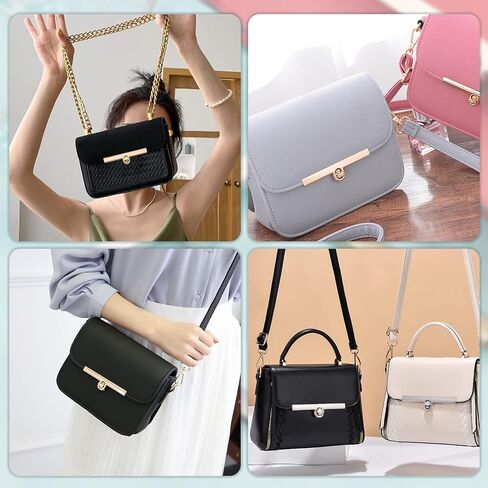 SUPERFINDINGS 4 ألوان محفظة بدوره قفل المشابك 2x9.5cm المشبك بدوره قفل سبيكة محفظة أقفال مخلب بدوره تويست المشبك قفل DIY بها بنفسك حقيبة يد حقيبة الكتف إغلاق محفظة صنع in Kuwait