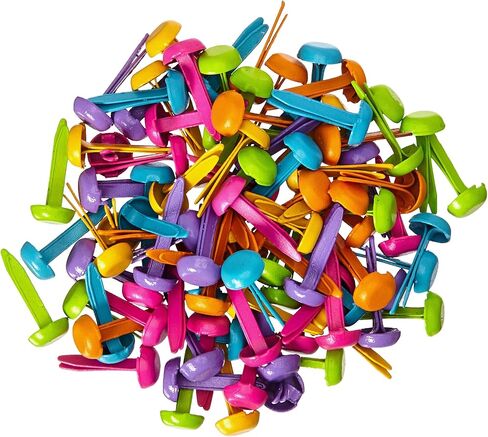 DOODLEBUG Mini Brad Multipacks 100-Pack, Bright in Kuwait