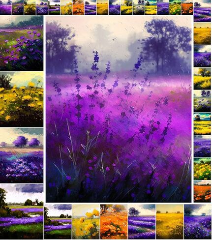 حزمة ورق Decoupage (35 ورقة مقاس 6 × 8 بوصة) مناظر طبيعية شتوية جميلة وهادئة لأشجار البتولا من Rivers FLONZ بطاقات صور توضيحية عتيقة لـ Decoupage والحرف اليدوية وسكرابوكينغ in Kuwait