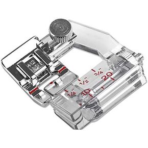 ZIGZAGSTORM 4129850-45 Adjustable Bias Binder Presser Foot for Husqvarna Viking Sewing Machine Group D,1,2,3,4,5,6,7-4129850-45 in Kuwait