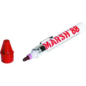 Partners Brand PMK101RD Marsh 88 Valve Markers, Red (Pack of 12) in Saudi Arabia