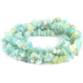 31 inches Chip Stone Loose Gemstones Beads Drilled Strand for Jewelry Making (Amazonite) in Kuwait