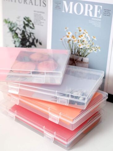 حاوية بلاستيكية لتنظيم الأغراض من يوهاوس، صندوق تخزين بلاستيكي مع فواصل قابلة للتعديل لألعاب المجوهرات ومستحضرات التجميل والحرف وخرزات وصمامات حبوب منع الحمل ومفك براغي in Kuwait