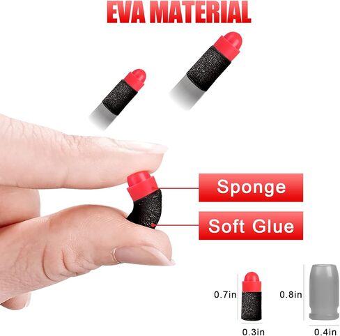 لعبة مسدس طلقات رمي السهام الرغوية، طلقات ناعمة وقذيفة لمسدس لعبة، مجموعة ذخيرة فوم 80 قطعة من الرصاص الناعم + 80 قطعة من قذائف الرصاصة + 12+ in Kuwait