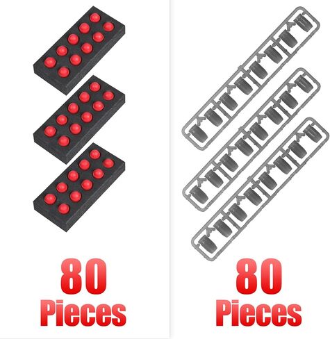 لعبة مسدس طلقات رمي السهام الرغوية، طلقات ناعمة وقذيفة لمسدس لعبة، مجموعة ذخيرة فوم 80 قطعة من الرصاص الناعم + 80 قطعة من قذائف الرصاصة + 12+ in Kuwait