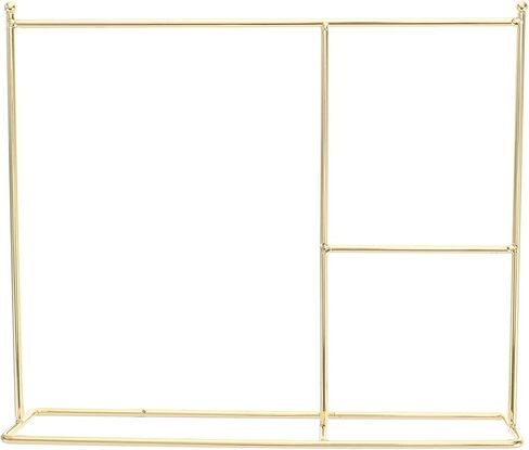 Zerodeko Hangers 1PC Iron Doll Garment Rack, Classic Doll Dress Rack, Doll Closet Clothes Hanger Mini Coat Hanger or Dollhouse Supplies, Show Doll Clothes (Golden) Pet Clothes in Kuwait