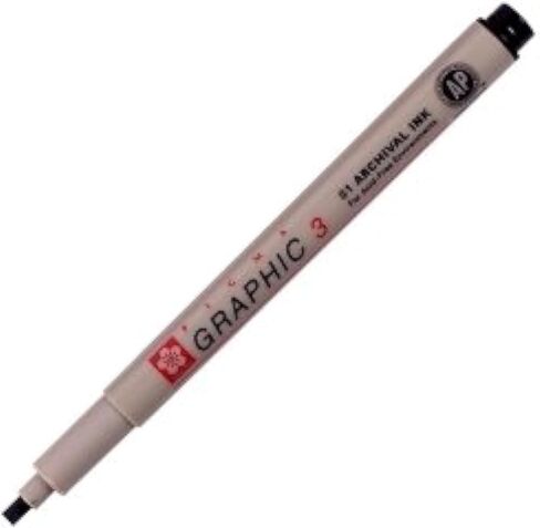 Sakura Pigma Graphic Pen 3.0 mm in Saudi Arabia