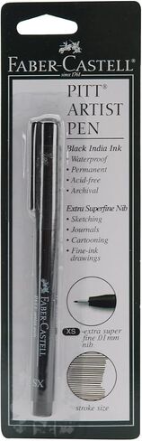 Faber-Castel Extra Superfine PITT Artist Pen, Black in Saudi Arabia