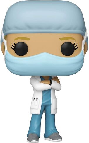Funko Pop! Heroes: Front Line Worker- Female Hospital Worker #1, Multicolor in Saudi Arabia
