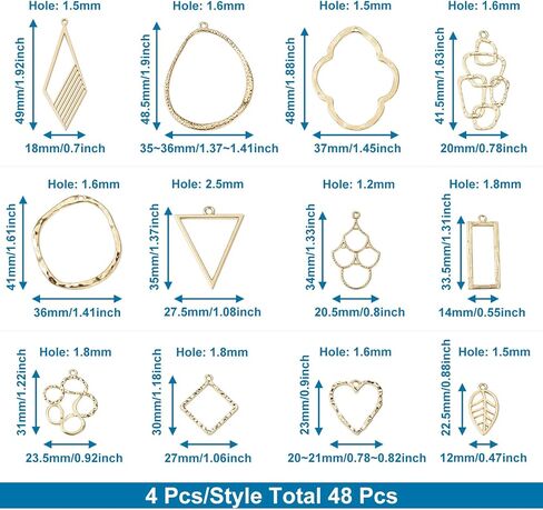 FASHEWELRY Alloy Heart Open Back Bezel Pendants in Kuwait