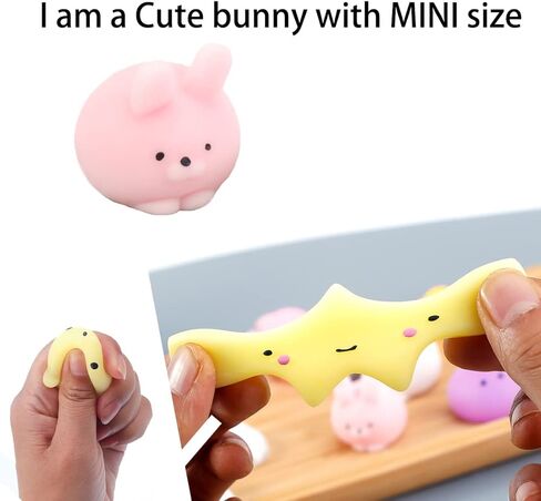 عشوائية لعبة تخفيف التوتر موتشي اسفنجي اللعب 24 حزمة اسفنجي اسفنجي للأطفال، لعبة اسفنجي، حزمة اسفنجي، اسفنجي، الحيوانات اسفنجي، موتشي اسفنجي، اسفنجي صغير، اسفنجي الحيوانات، ألعاب صغيرة للأطفال in Kuwait