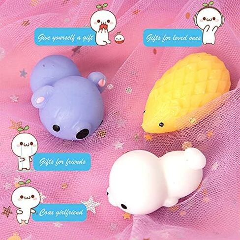 عشوائية لعبة تخفيف التوتر موتشي اسفنجي اللعب 24 حزمة اسفنجي اسفنجي للأطفال، لعبة اسفنجي، حزمة اسفنجي، اسفنجي، الحيوانات اسفنجي، موتشي اسفنجي، اسفنجي صغير، اسفنجي الحيوانات، ألعاب صغيرة للأطفال in Kuwait