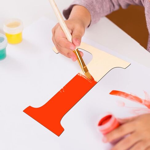 شي لوف حروف ترحيب خشبية كبيرة 8 انش حروف خشبية غير مكتملة، حروف ترحيبية مقطوعة لتزيين الحائط والمنزل والشرفة والحرف اليدوية وحفلات الزفاف والعطلات in Kuwait