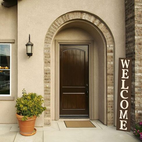 شي لوف حروف ترحيب خشبية كبيرة 8 انش حروف خشبية غير مكتملة، حروف ترحيبية مقطوعة لتزيين الحائط والمنزل والشرفة والحرف اليدوية وحفلات الزفاف والعطلات in Kuwait