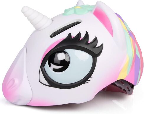 Kids Helmet Unicorn Helmet & Shark Helmet for Girl Boy, Children's Bike Helmet for 3-8 Years Multi-Sport Safety Certified Bicycle Helmet for Skateboard Skating Scooter in Kuwait