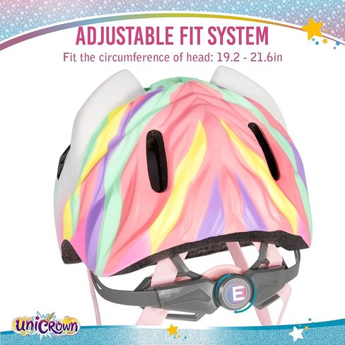 Kids Helmet Unicorn Helmet & Shark Helmet for Girl Boy, Children's Bike Helmet for 3-8 Years Multi-Sport Safety Certified Bicycle Helmet for Skateboard Skating Scooter in Kuwait