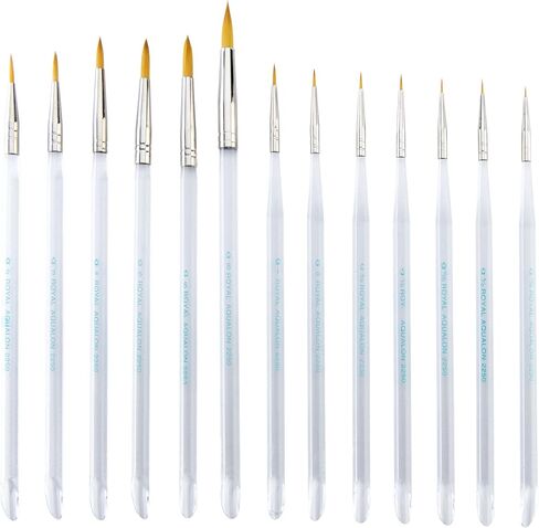Aqualon Value Pack Brush Set, Round 13/Pkg in Saudi Arabia