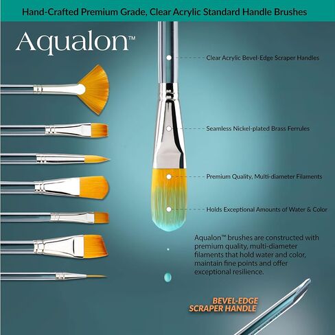 Aqualon Value Pack Brush Set, Round 13/Pkg in Saudi Arabia